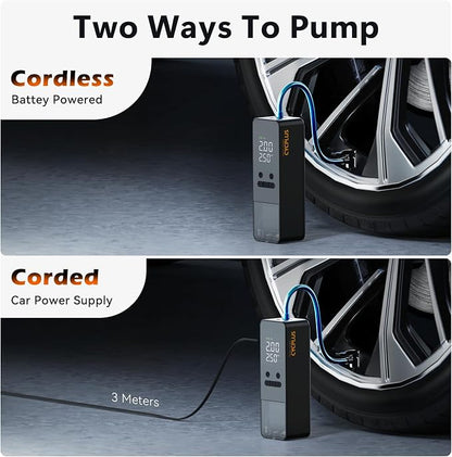 CYCPLUS Tire Inflator Portable Air Compressor - Image 6