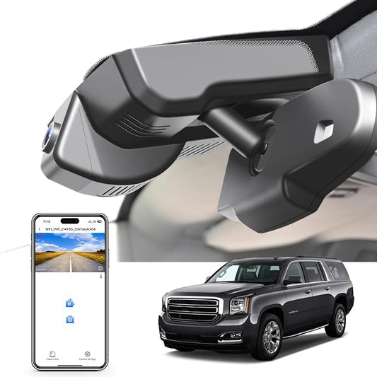 4K Dash Cam Custom fit for GMC Yukon, Yukon XL 2015 2016 2017 2018 2019 2020 by MANGOAL-OEMStyleAutomotiveElectronics