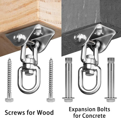 Heavy Duty Swing Hangers for Wooden Sets 2000 LB Capacity Hammock Hanger 360 - Image 5
