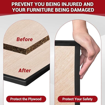 Rubber Edge Trim, 5/8" Self Adhesive Flexible U Channel Edge Protecter - Image 5