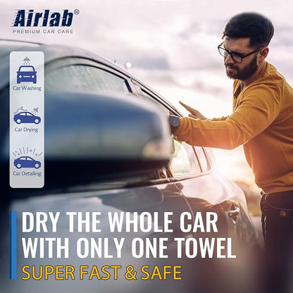 Airlab Microfiber Towels for Cars Wash Drying Extra Large Super Absorbent - Image 5