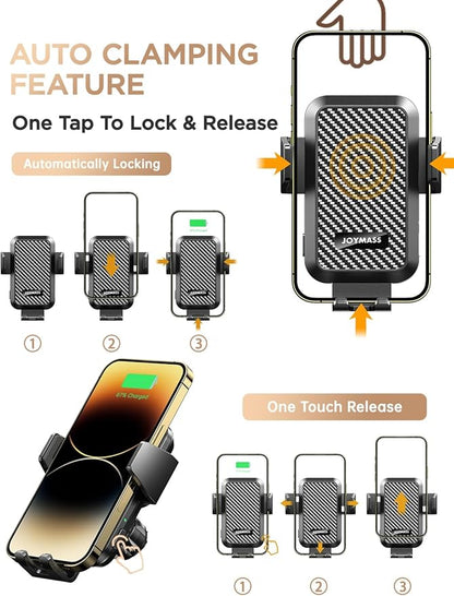 Wireless Car Charger, Phone Holders - Image 4