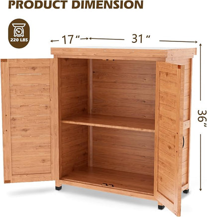 Outdoor Storage Shed Waterproof, Potting Shed - Image 2