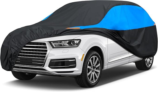 MORNYRAY Waterproof Car Cover All Weather Snowproof UV Protection Windproof by MORNYRAY
