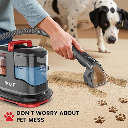 Portable Carpet & Upholstery Cleaner Machine, 15Kpa Strong Suction Spot Cleaner - Image 6