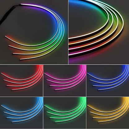 Dreamcolor Acrylic Interior Car LED Strip Light 55.1-inch, which fit - Image 3