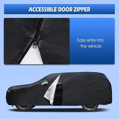 Car Cover Custom Fit for Jeep Grand Cherokee 2000-2025, Migaven Waterproof Full - Image 2