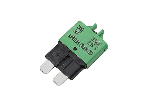 GLOSO Circuit Breaker Blade Fuse E39 Manual Reset Fuse by GLOSO
