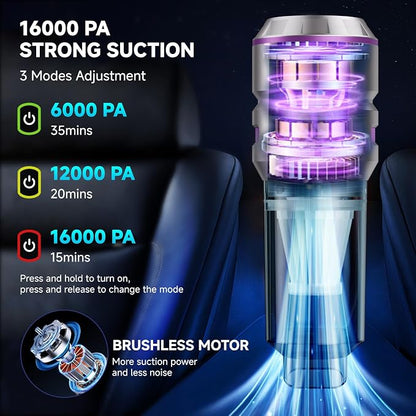 Handheld Vacuum Cordless, Car Vacuum Cleaner - Image 2