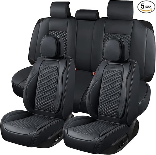 Car Seat Covers Full Set Leather Seat Covers Automotive Seat Covers Universal by truckerset