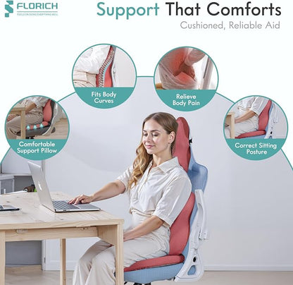 FLORICH Car Seat Cushion and Lumbar Support Pillow - Image 4