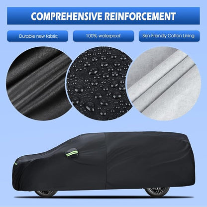 Car Cover Custom Fit for Honda Odyssey Minivan 1999-2025, Migaven Waterproof - Image 3