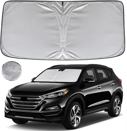 KAYZT Windshield Sun Shade for 2016-2021 Hyun-dai Tucson Foldable Sunshade by KAYZT