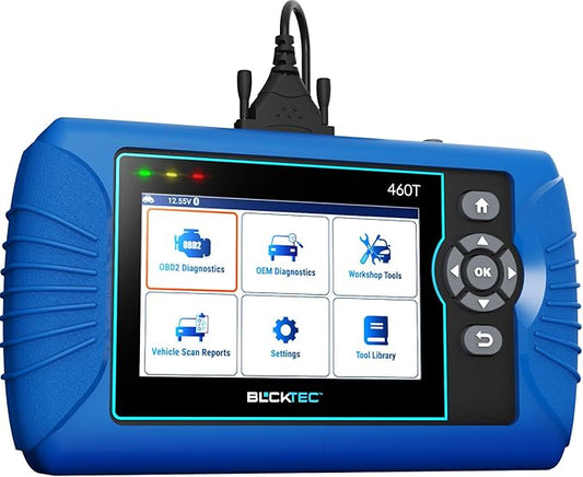 BLCKTEC 460T OBD2 Scanner Car Code Reader Engine ABS SRS Transmission by BLCKTEC