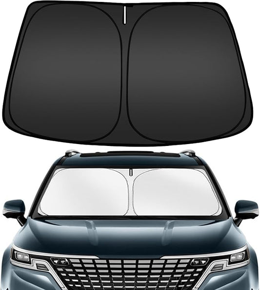 ARISMOTOR Windshield Sun Shade for Kia Carnival 2022-2025 2026, Custom Fit by ARISMOTOR