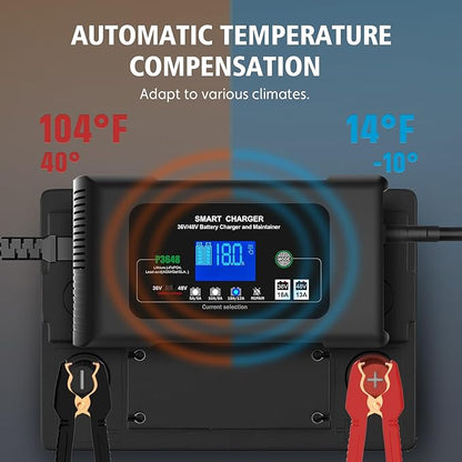 Golf cart Battery Charger, 48V 13A and 36V 18A Trickle Charger, 48 Volt Golf - Image 4