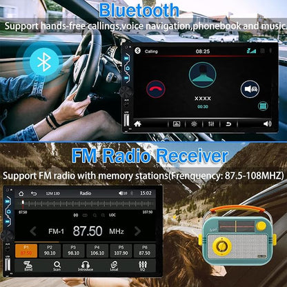 Leadfan Double Din Car Stereo - Image 2