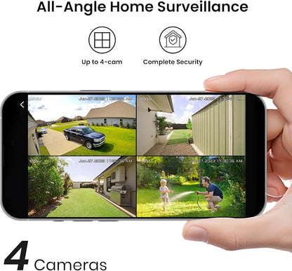 AOSU Security Cameras Outdoor Wireless, Add-On Camera, Add-On Cameras Must Be - Image 9