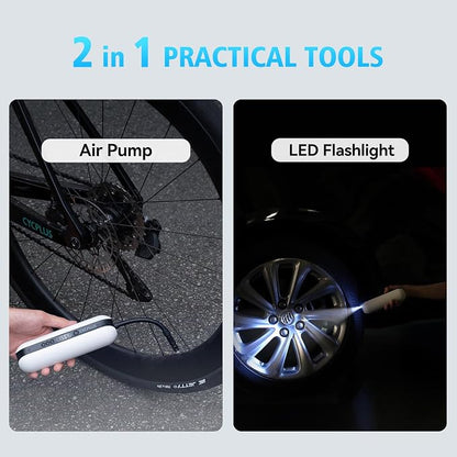 CYCPLUS Electric Air Compressor Portable Bicycle Pump Car Tire Inflator - Image 7