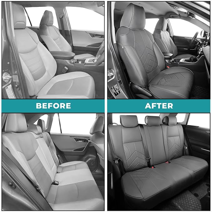 for Toyota RAV4 Seat Covers 2019 2020 2021 2022 2023 2024 2025 RAV 4 LE XLE - Image 5