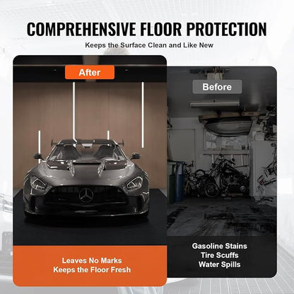 VEVOR Car Garage Mat, Shields Against Water, Durable Slip-Resistant Floor Cover - Image 4