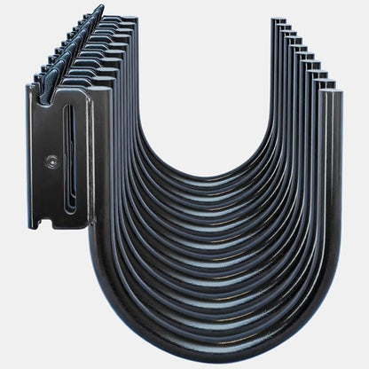 10-Pack 4" E Track J Hooks, Heavy Duty Black Steel Hanger 1, 400lbs Break - Image 9