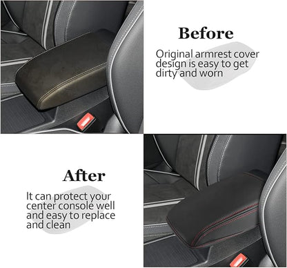 SKTU for 2013-2019 Volkswagen VW Golf 7 MK7 MK7.5 Central Console Armrest Rest - Image 5