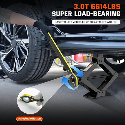 New Version Car Jack Kit Scissor Jack - Image 5