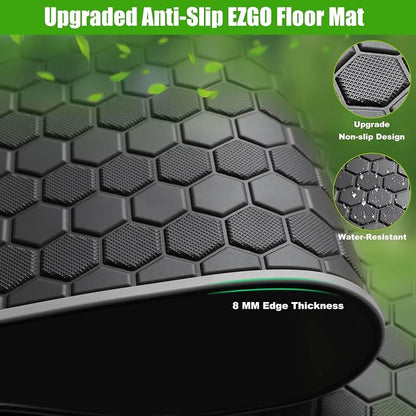 EZGO TXT Golf Cart Full Coverage Floor Liner Mat, fits EZGO TXT, Express S4 - Image 4