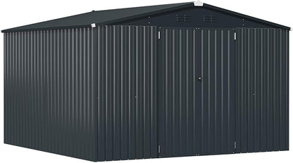 AECOJOY Shed 10' x 14' Storage Shed, Outdoor Storage Sheds & Outdoor Storage - Image 7