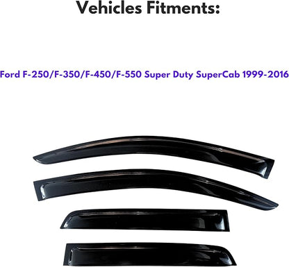 KPY Window Visors Compatible - Image 2