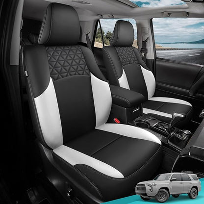 Seat Covers for Toyota 4Runner 2011-2024, Faux Leather Car Seat Cover Full Set - Image 8