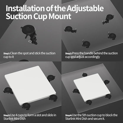 Starlink Mini Suction Cup Mount, Sunroof Mount - Image 5