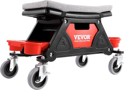 VEVOR Mechanic Stool 300 LBS Capacity Garage Stool Gift - Image 12