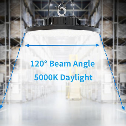 6 Pack UFO LED High Bay Light 150W, 21000 LM, 5000K - Image 4