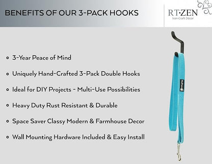 RTZEN Wall Mount Hook Set - Image 2