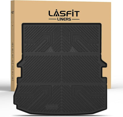 LASFIT Trunk & Backrest Mat for Ford Explorer 2015-2019, Custom Fit All Weather by LASFIT