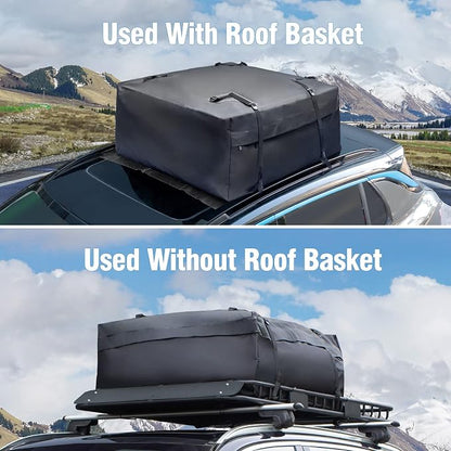 Leader Accessories Roof Rack Cargo Basket Set, Car Top Luggage Holder 64"x 39" - Image 5