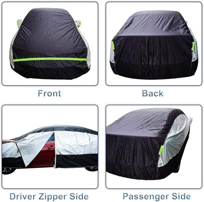 Universal Sedan Car Cover Fit for Toyota Corolla, Honda Civic, Nissan Sentra - Image 5