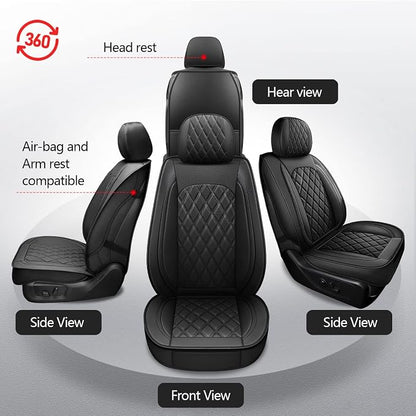 MIROZO Dodge Ram Seat Covers Full Set - Image 7