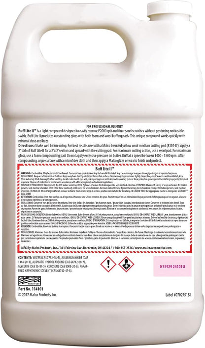 Malco Buff Lite II Finishing Crème – One-Step Professional Cutting, Polishing - Image 2