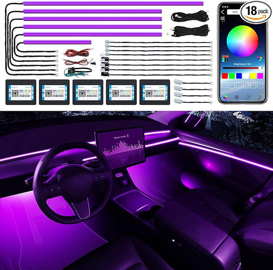 Acrylic Interior LED Strip Light by MAODANER