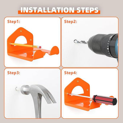 Weed Eater Hanger, Heavy Duty Weedeater Rack Wall Mount, Garage Organization - Image 7