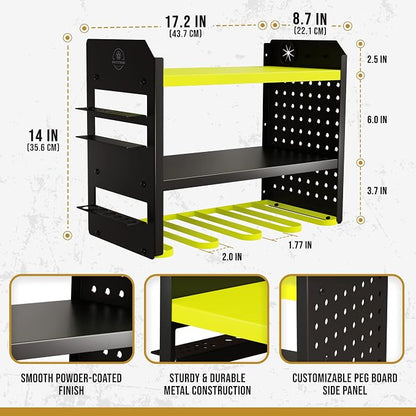 Heavy-Duty Metal Tool Storage Rack - Image 4