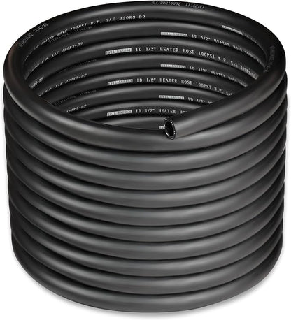 EVIL ENERGY 1/2" Heater Hose Coolant Radiator Straight 100PSI SAE 20R3 25FT by EVILENERGY