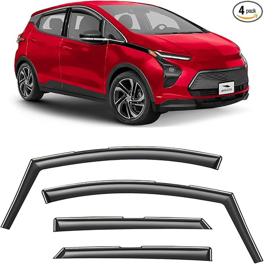 Voron Glass in-Channel Extra Durable Rain Guards by VoronGlass-highqualityautoaccessories