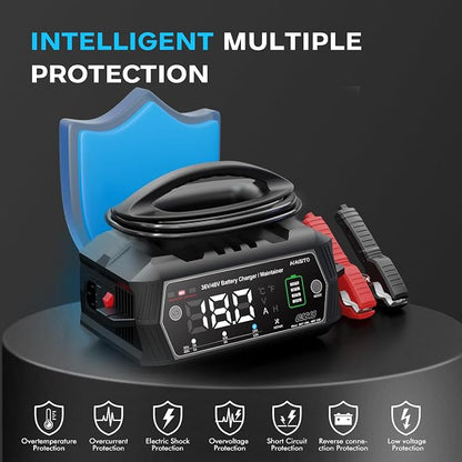 Golf cart Battery Charger, 48V 13A and 36V 18A Trickle Battery Charger - Image 5