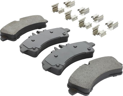 Premium Semi-Metallic Rear Brake Pads Compatible - Image 2