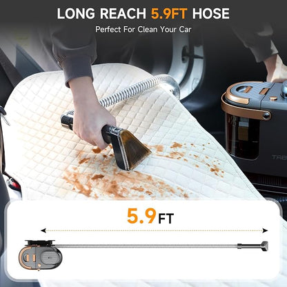 TAB Carpet Cleaner Machine, 18KPa Portable Upholstery Spot Cleaner Shampooer - Image 7