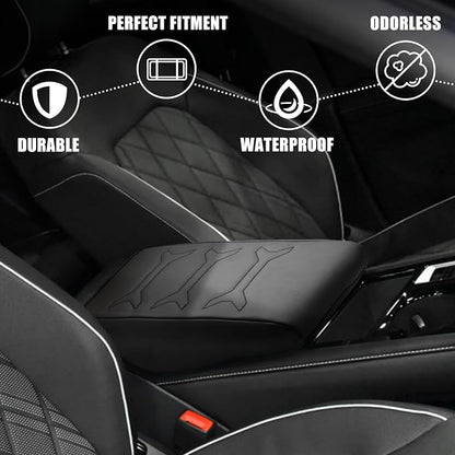 Muslogy for 2024 2025 Atlas & Cross Sport Center Console Pad Armrest Cover - Image 4